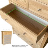 Como 2 Over 4 Chest of Drawers